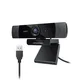 Aukey PC-LM1E Stream Series Dual-Mic Full HD Webcam with 1/3 ?-CMOS Sensor  black