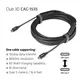 Club3D CAC-1535 USB 3.2 Typ C Anschlusskabel 5.00 m schwarz