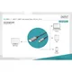 Digitus DA-70821 USB-C / HDMI Video-Adapterkabel 1.80 m schwarz