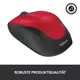 Logitech Wireless Mouse M235 rot