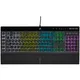 Corsair K55 RGB Pro DE-Layout, schwarz