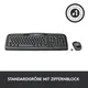 Logitech Wireless Combo MK330 + Maus