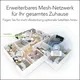 NETGEAR Orbi RBK853 WiFi 6 Mesh AX6000 WLAN-System mit Mesh-Router + 2x Satellit-Repeater