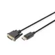 Digitus DB-340301-030-S DisplayPort Adapterkabel 3.00 m schwarz