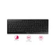 CHERRY STREAM WIRELESS Funk, DE-Layout, schwarz