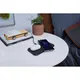 Zens Aluminium Series Dual 5-Spulen + USB-C Ladegerät 45W 2x 10W Qi schwarz