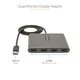 Startech USB 3.0 auf 4x HDMI Adapter - USB Typ-A auf Quad HDMI Display Adapter