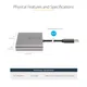 Startech USB 3.0 auf 4x HDMI Adapter - USB Typ-A auf Quad HDMI Display Adapter