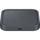 Samsung EP-P2400TBEG Wireless Charger Pad mit Adapter dunkel grau