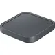 Samsung EP-P2400TBEG Wireless Charger Pad mit Adapter dunkel grau