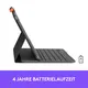 Logitech Slim Folio Hülle und Tastatur für Apple iPad 10,2" 2019 span. Layout