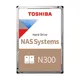 Toshiba N300 NAS Hard Drive HDEMX11ZNA51F Bulk 6TB