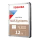 Toshiba N300 NAS Hard Drive HDWG21CUZSVA Bulk 12TB