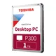 Toshiba P300 HDKPC32ZKA01S 1TB 64MB 7.200rpm 3.5zoll SATA600 Bulk
