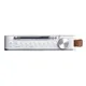 Lenco PDR-040 Bamboo Tragbares DAB+ FM-Radio mit BT, Weiß