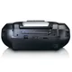 Lenco SCD-720SI Boombox DAB+, FM, CD, Kassette, USB, BT, Fernbedienung
