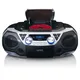 Lenco SCD-720SI Boombox DAB+, FM, CD, Kassette, USB, BT, Fernbedienung
