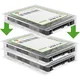 ICY BOX IB-AC6251 Festplatten Schutzbox für 2.5 Festplatten