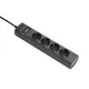 APC UPS Power Strip Steckdosenleiste 4fach (Rack montierbar/IEC C14) PZ42IZ-GR