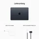 Apple MacBook Air 13.6'' MLY33D/A (Mid 2022) M2 / 8 GB RAM / 256GB SSD / 8C GPU / Mitternacht