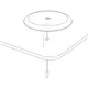 Zens Core Series DIY Built-in Single Charger 15W weiß