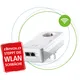 devolo Magic 2 WiFi ac Next Ergänzung (2400Mbit, Powerline + WLAN, 2x LAN, Mesh)