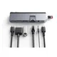 Hyper DUO PRO 7-in-2 USB-C Hub grau