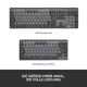 Logitech MX Mechanical Illuminated DE-Layout, Tactile, graphite