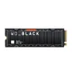 WD_BLACK SN850X NVMe SSD 1 TB M.2 2280 PCIe 4.0 mit Kühlkörper NVMe™ SSD Gaming Storage, 1TB, mit Kühlkörper