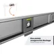 Vogels Wandhalterung FLACH TVM 5605 VESA 100x100 bis 600x400 mm schwarz