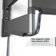 Vogels Wandhalterung SCHWENKEN TVM 5845 VESA 100x100 bis 600x400 mm schwarz