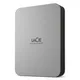 LaCie Mobile Drive Portable 5TB, moon silver