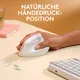 Logitech Lift Vertical für Mac, off white