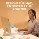 Logitech Lift Vertical für Mac, off white