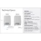 Netgear RBK762S Orbi Mesh mit Mesh-Router RBR760 + Satellit-Repeater RBS760