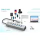 i-tec USB-C Charging Metal HUB 7 Port, ohne Netzteil
