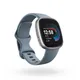 Fitbit Versa 4 Fitness-Smartwatch Blaugrau/Platin