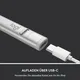 Logitech Crayon digitaler Zeichenstift für iPad mit USB-C-Anschlüssen