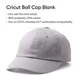 Cricut Baseball-Cap-Rohling grau