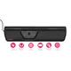 CHERRY RollerMouse ergonomische Maus-Alternative, schwarz