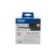 Brother DK22251 Etiketten Schwarz/Rot auf Weiß, 6.2cm x 15.24m