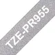 Brother TZEPR955 Schriftband Premium 24 mm silber / weiß