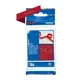 Brother TZERW54 P-Touch Thermo Textilfarbband rot / gold, 24mm x 4m