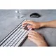 CHERRY KW 9100 SLIM für Mac Bluetooth + Funk, DE-Layout , silber