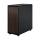 Fractal Design North Charcoal Black, Seitenfenster, Echtholzfront