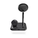 Zens Aluminium Series 4 in 1 Magnetic Wireless Charger + Watch 1x 18W Qi schwarz