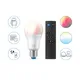 WiZ 60W E27 Standardform Tunable White & Color Doppelpack inkl. Fernbedienung