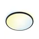WiZ SuperSlim Deckenleuchte Tunable White 3800lm Schwarz Einzelpack