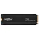 Crucial T700 4TB, PCIe Gen5 NVMe, M.2 2280, inkl. Kühlkörper