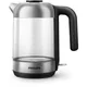 Philips HD9339/80 Wasserkocher Viva Glas, glas/edelstahl
